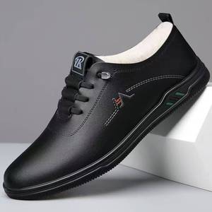 Zapatos de Invierno para Hombre XINTAIZI, Forrados de Felpa, Suela de Goma Antideslizante, Punta Redonda, Casuales - Product Image 2