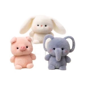 Mini Peluche de Elefante, Compañero de Escritorio para <span class=keywords><strong>Estudiar</strong></span>, Juguete con Colgante Bordado para Niños, Combinación Perfecta - Product Image 5