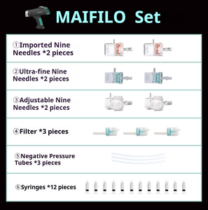Hoge Kwaliteit Hyaluronpen Negatieve Druk Meso Injector Mj Mesogun Voor Huidverjonging Mesotherapie Apparaat - Product Image 3