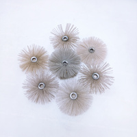 TUOKE TK607 180 #   Brosse à roue abrasive en nylon de qualité industrielle pour polissage du bois, personnalisable OEM