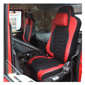 Gane Design <span class=keywords><strong>Housse</strong></span> de siège de voiture en PVC pour appuie-tête en cuir diamanté de luxe pour Scania Duff Volvo German Man Résistant à l'usure Résistant aux taches - Product Image 2