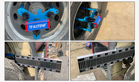 Machine d'alignement de roues laser robuste TFAUTENF pour remorque et camion