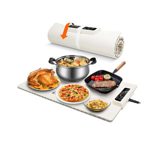 Wholesale Adjustable Portable Foldable Food Mat & Tray Silicone <b>Heating</b> Eco-Friendly 47x35cm - Product Image 1