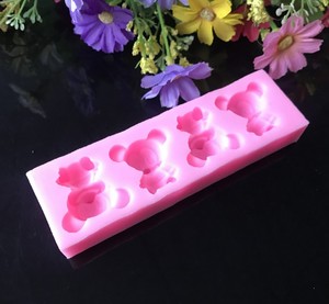 Offre Spéciale Mini <span class=keywords><strong>mickey</strong></span> en forme de <span class=keywords><strong>moule</strong></span> à gâteau en silicone pour la décoration - Product Image 3