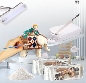 Pâte <span class=keywords><strong>auto</strong></span>-<span class=keywords><strong>durcissante</strong></span> à modeler Air Dry Sculpture DIY facile à utiliser - Product Image 5