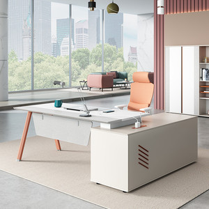 Yazhi precio bajo metal Morden mesa de oficina de lujo mesa de grupo pequeño para PC con cajón - Product Image 2