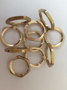 1 dado in ottone a dado sottile esagonale "1/<span class=keywords><strong>2</strong></span>" - Product Image 5