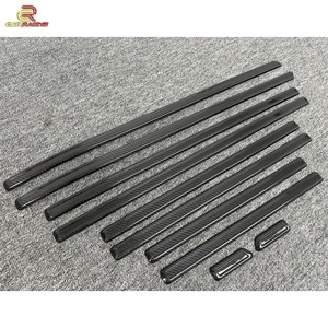 Molduras Laterales de Fibra de Carbono Estilo B para Mercedes Benz Clase G, G Wagon W464 G63 AMG G500 2019-2024, Tiras Decorativas para Puertas - Product Image 3