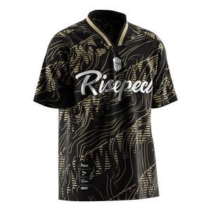 Camiseta de Fútbol con Cuello Polo y Corte en V, con Tecnología de Secado Rápido, Transpirable y Opciones de Material Personalizadas para Partidos de Fin de Semana - Product Image 5