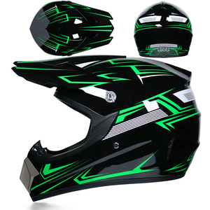 Casco de Motocross Todoterreno Integral de ABS de Moda, Casco de Seguridad para Bicicleta de Descenso para Hombres y Mujeres - Product Image 1