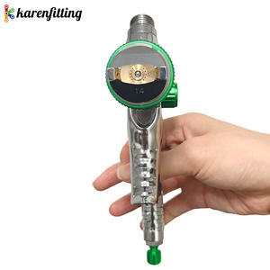 Pistolet à peinture pneumatique HVLP professionnel à usage général 600 ml avec buse de 1,4 mm, montage facile pour la peinture automobile automatique, vert - Product Image 4