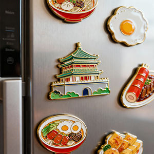 Nuevo Imán de Refrigerador con Diseño de Logotipo Personalizado, Plateado y con Esmalte Suave, de Fabricante - Product Image 5