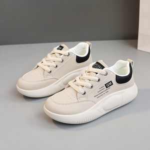 New 2025 Spring Casual Sneakers Thick Sole Heightening Shoes Korean Version Sports Women's Shoes Student Street <b>Shooting</b> Trend - Product Image 4