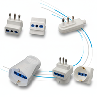 Adaptateur de prise italienne Convertisseur de courant universel de voyage Type L Prise à 3 broches Adattatore pour Italie Europe Chili Uruguay