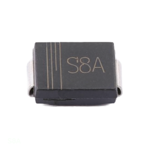 Liste de prix SMC pour composants électroniques, diodes simples <span class=keywords><strong>S8A</strong></span>, disponibles en format DO-214AB - Product Image 1