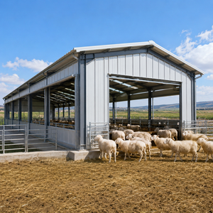 Nave Agrícola <span class=keywords><strong>de</strong></span> Acero para Almacenamiento <span class=keywords><strong>de</strong></span> Heno, Tractores y Maquinaria Agrícola, Estructura Metálica Prefabricada Q235B - Product Image 2