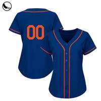 Jersey Baseball Bordir Jahitan V-Neck Angels Sublimasi Grosir Kustom Bahan Mesh Polos Seragam Kaos Bernapas Ukuran Besar