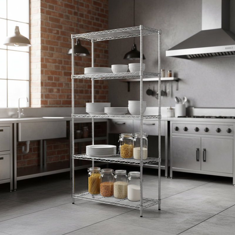 3 Tier NSF Household Storage Metal