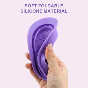 Portable Foldable <b>Silicone</b> Makeup Brush Cleaner Bowl Reusable Cleaning Drying <b>Tool</b> for Beauty Sponge Egg Powder Puff Cosmetic - Product Image 2