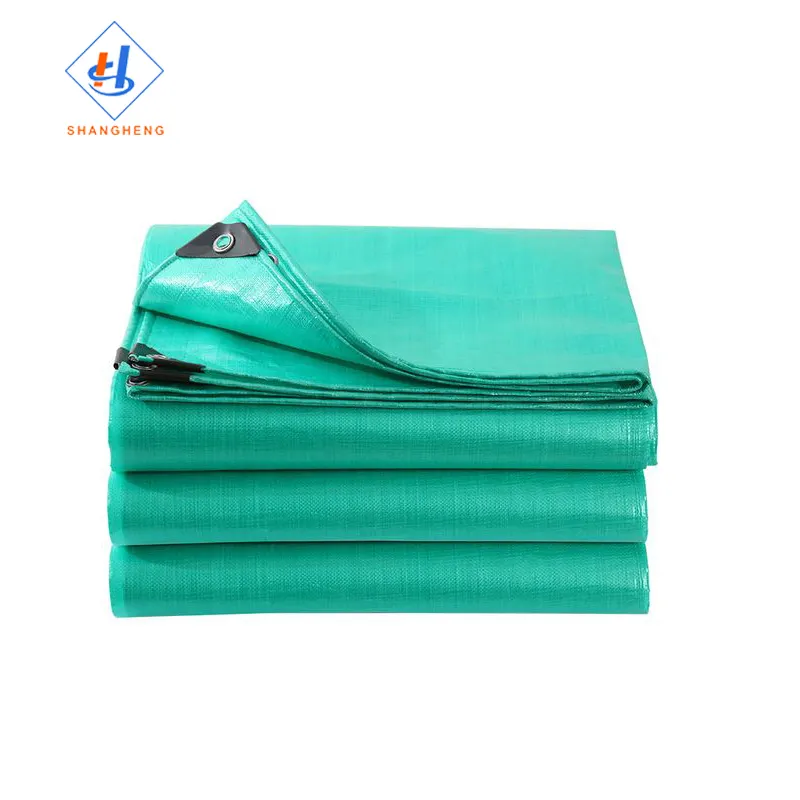 Bạt mưa xanh 12x12 Poly Tarp 140g bạt PE