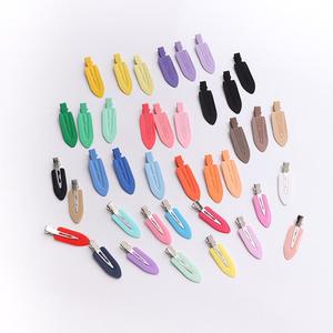 Nouvelle Pince à Cheveux Métallique <span class=keywords><strong>Couleur</strong></span> Bonbon pour <span class=keywords><strong>Femme</strong></span>, Clip Latéral Simple pour Cheveux Défrisés, Mignon et Doux, Fait Main, Idéal pour Frange, Cadeau - Product Image 3