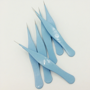 Pince à épiler en acier inoxydable de haute qualité, super produit, couleur personnalisée, pointe inclinée, pour la mise en forme et l'épilation des sourcils, usage beauté - Product Image 4