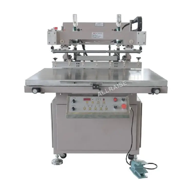 Semi Automatic Silk Screen Printers Plastic Printing Machine  Plastic Sheet Cloth Screen Printer Silk Screen Printing Machine