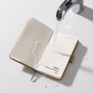 <span class=keywords><strong>Journal</strong></span> en papier à couverture rigide Eco Stone Carnet de voyage étanche pour l'extérieur Cadeau d'entreprise personnalisé - Product Image 6