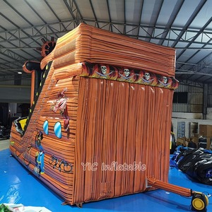 Grand bateau pirate gonflable multi-jeux pour enfants avec obstacles et toboggan pour la location <span class=keywords><strong>de</strong></span> fêtes et d'événements en plein air - Product Image 3