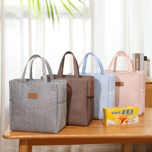 Mode mignon dessin animé feuille étanche isotherme déjeuner sac isotherme pour les enfants de l'école et le bureau transporter Shopping Essentials - Product Image 1
