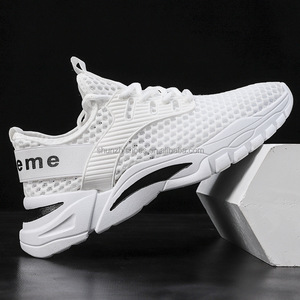 Henan Custom scarpe sportive da uomo Outdoor Mesh traspirante e Design leggero basso MOQ Stock per la corsa estiva - Product Image 3