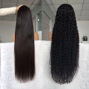 Offerta Speciale: Parrucca 13X6 Raw HD Full in Capelli Umani Vietnamiti, Densità 250, Senza Colla, Biondo Chiaro con Riflessi, Liscia o <span class=keywords><strong>Ricci</strong></span> - Product Image 2