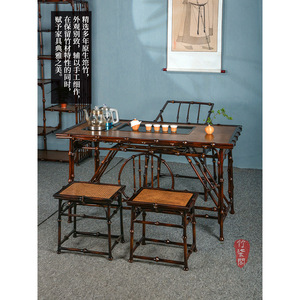 Zhuqige <b>Bamboo</b> Tea Table Set With Kettle Integrated Home Coffee Table For Tea Ceremony - Product Image 2