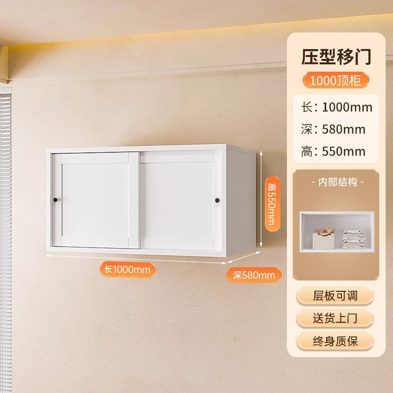 Meuble haut à porte coulissante - 1 mètre de long