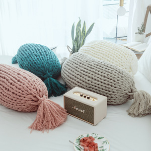 Cuscino in Peluche HECION Candy, Design Nordico, Cuscino Lavorato a <span class=keywords><strong>Maglia</strong></span>, Morbido Giocattolo Imbottito, Cuscino Lungo per Divano, Decorazione per la Casa, Regalo per <span class=keywords><strong>Amici</strong></span> - Product Image 1