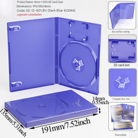Caja de Repuesto Personalizada de Fábrica para Juegos de PS2, Caja de Almacenamiento Individual para DVD con Soporte para Tarjeta de Memoria, Cubierta Protectora para Playstation