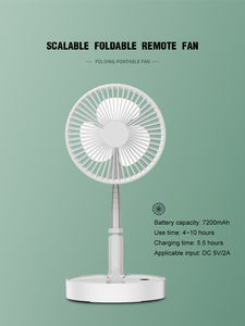 <span class=keywords><strong>ADYSS</strong></span> P9 portable petit voyage refroidissement par air batterie charge usb rechargeable portable mini ventilateurs ventilateur télescopique - Product Image 3
