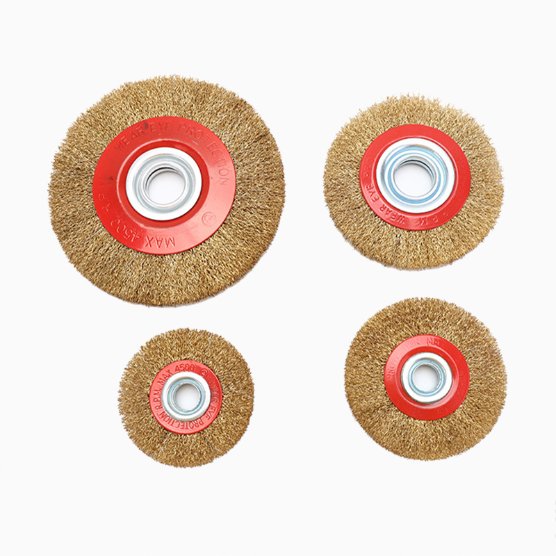 Uxcell Wire Wheel Brush With Shank Bench Stainless Steel Crimped