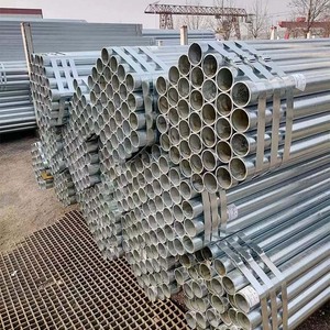 Tubo Quadrato in Acciaio al Carbonio Zincato <span class=keywords><strong>per</strong></span> Ponteggi Edili, Tubo <span class=keywords><strong>per</strong></span> Serre Lunghezza 12m, Tubo Strutturale Pre-Zincato - Product Image 3