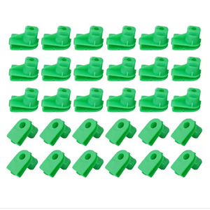 Auto Fastener <b>Clip</b> 20x15x12mm Green Plastic For Car DVD Headlight Fixing Nut Mounting - Product Image 4