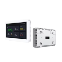Boîtier PC à écran tactile 7 pouces IP54, détecteur de qualité de l'air, contrôleur de terminal, boîte de jonction, thermostat de température