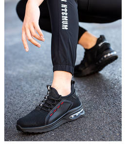 Nouvel arrivage <span class=keywords><strong>de</strong></span> chaussures <span class=keywords><strong>de</strong></span> sport légères et sécuritaires Jogger Sports Fly Weaving Chaussures <span class=keywords><strong>de</strong></span> sécurité EVA Chaussures d'été unisexes - Product Image 3