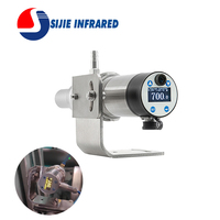 Sijie MARS-S-6018 600-1800C Endüstriyel Kızılötesi Pirometre OEM IP65 Metal, Yüksek Sıcaklık İşlemleri için