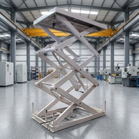 Certifié CE Sizzor Lift and Carry Push Around Scissor Lift avec sécurité Belows