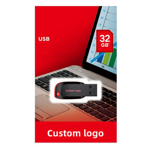 Customized Logo Mini <b>USB</b> <b>2.0</b> Flash Drive 8GB-512GB Plastic Memory Stick for PC & Laptop - Product Image 2