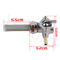 Pour Harley Softail Road King Low Rider Fatboy Sportster 1200 pièces de moto réservoir de carburant Valve Cock gaz Petcock robinet 62167-81