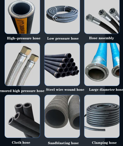 <span class=keywords><strong>Pvc</strong></span> Materiaal Flexibele 300 Psi Gevlochten Rubber Luchtcompressor Luchtleidingsslangen Te Koop - Product Image 4