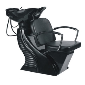 Hair Washing <b>Folding</b> White Diamond Salon Shampoo <b>Chair</b> - Product Image 2