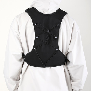 Hip-hop Streetwear Shapewear for Men Function <b>Storage</b> Backpack Nylon Pockets Fashion Waterproof Tactical Vest <b>Chest</b> Packs - Product Image 1