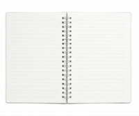 Anica — carnet de notes a6 a5 a4 réutilisables, notebook personnalisé, à spirale PP transparente, de haute qualité, écologique, vente en gros